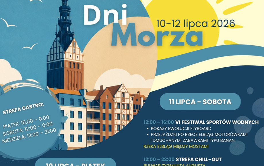 Zdjęcie do Dni Morza 2026 w Elblągu