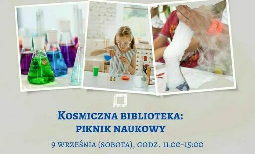 Zdjęcie do Piknik naukowy z biblioteką