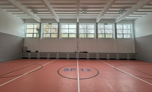 Zdjęcie do Sala sportowa w SP 12 po remoncie