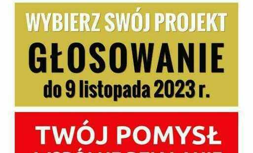 Zdjęcie do Zagłosuj w Budżecie Obywatelskim