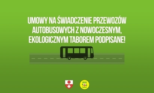 Zdjęcie do Umowy na świadczenie przewoz&oacute;w autobusowych z nowoczesnym, ekologicznym taborem podpisane!