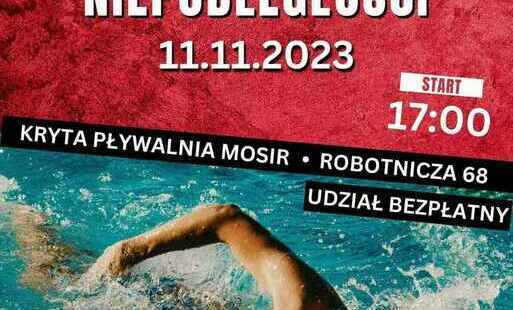 Zdjęcie do Pływacka sztafeta na Święto Niepodległości