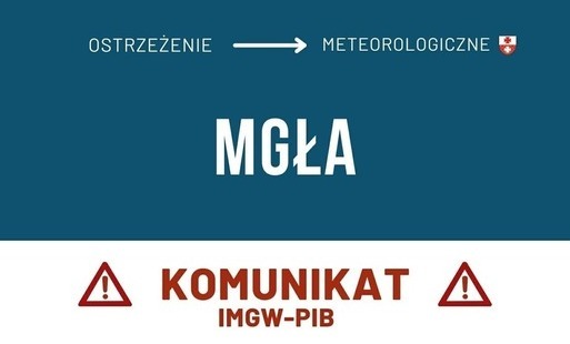 Zdjęcie do Uwaga MGŁA!