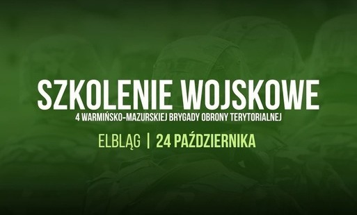 Zdjęcie do Terytorialsi będą się szkolić w Elblągu 