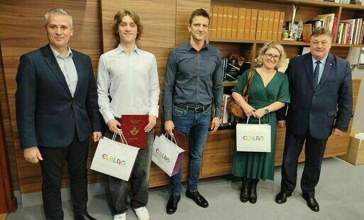 Zdjęcie do Gratulacje od Prezydenta dla rekordzisty Polski