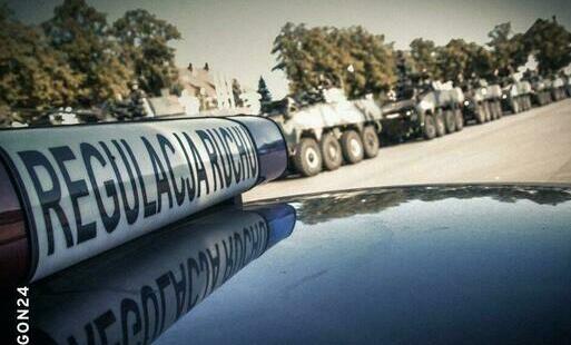 Zdjęcie do Wzmożony ruch kolumn pojazd&oacute;w wojskowych 