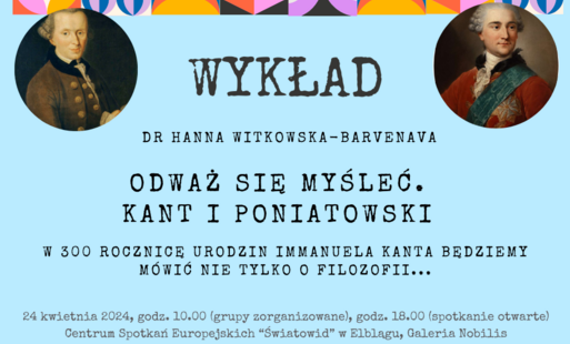 Zdjęcie do Odważ się myśleć &ndash; wykład w 300. rocznicę urodzin Immanuela Kanta