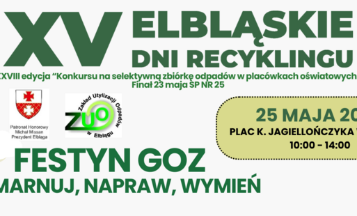 Zdjęcie do XV Elbląskie Dni Recyklingu &ndash; wymień odpady na rośliny