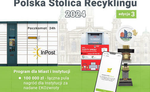 Zdjęcie do Elbląg po raz kolejny powalczy o tytuł Polskiej Stolicy Recyklingu