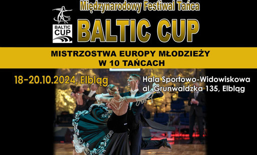 Zdjęcie do Elbląg stanie się stolicą tańca &ndash; 24. Edycja Międzynarodowego Festiwalu Tańca &bdquo;Baltic Cup&rdquo;