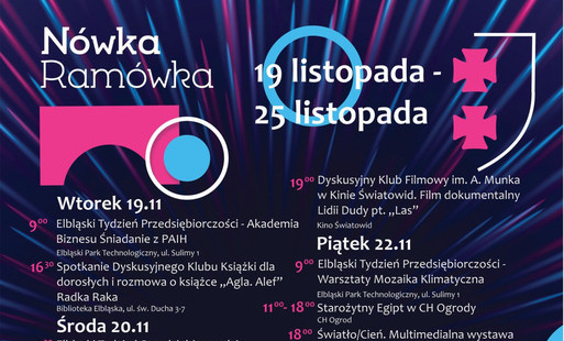 Zdjęcie do N&oacute;wka Ram&oacute;wka 19-25 listopada