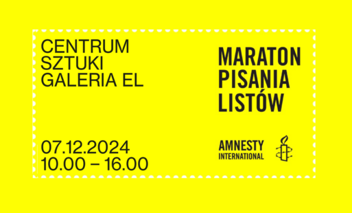 Zdjęcie do AMNESTY INTERNATIONAL &ndash; Maraton Pisania List&oacute;w