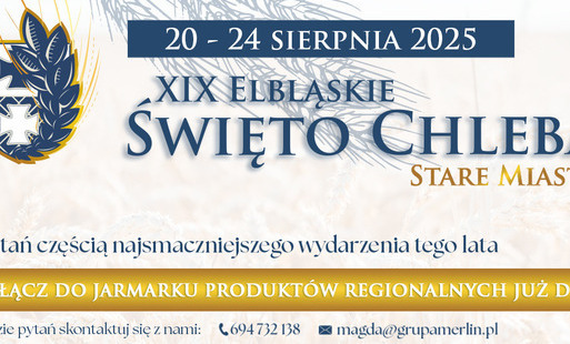 Zdjęcie do Zaproszenie dla wystawc&oacute;w na XIX Elbląskie Święto Chleba 