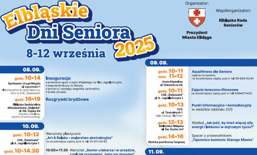 Zdjęcie do Elbląskie Dni Seniora 2025