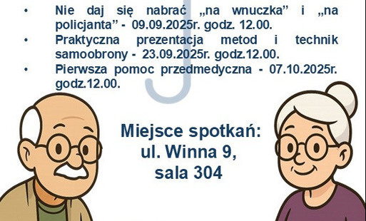 Zdjęcie do Świadomy Senior to Senior Bezpieczny