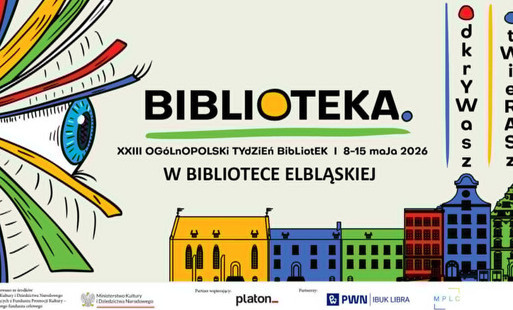 Zdjęcie do Otwierasz. Odkrywasz. Tydzień Bibliotek w Bibliotece Elbląskiej