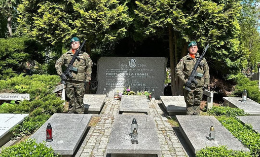 Zdjęcie do Uroczystość obchod&oacute;w  81. rocznicy  zakończenia II wojny światowej w Europie
