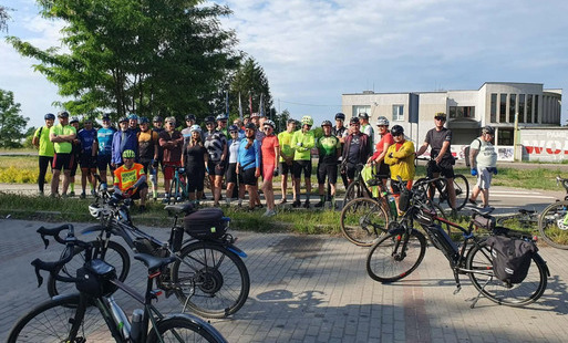 Zdjęcie do 100 kilometr&oacute;w do Dębin. Najdłuższa Miejska Wycieczka Rowerowa za nami