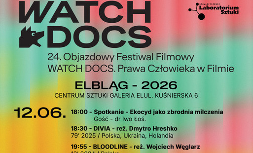 Zdjęcie do 24. Objazdowy Festiwal Filmowy WATCH DOCS już w ten weekend w Galerii EL! 