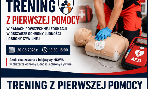 Zdjęcie do Zareaguj, zanim przyjedzie pomoc. Trening pierwszej pomocy w WSZ w Elblągu
