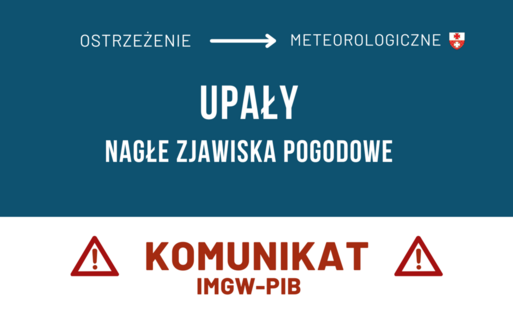 Zdjęcie do IMGW i RCB ostrzegają przed upałami oraz gwałtownymi zjawiskami pogodowymi