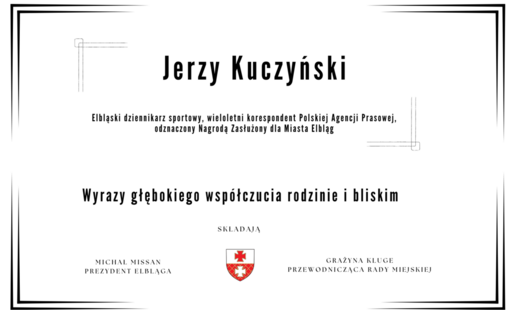 Zdjęcie do Kondolencje