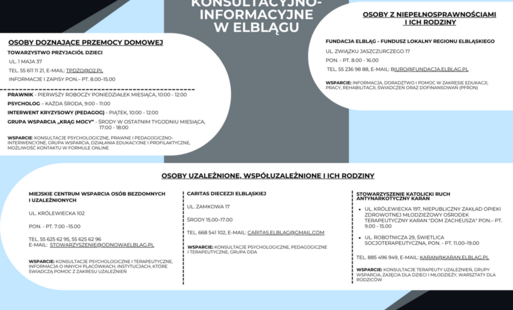 Zdjęcie do Gdzie szukać pomocy w Elblągu? Punkty konsultacyjno-informacyjne dla mieszkańc&oacute;w Elbląga