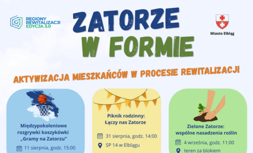 Zdjęcie do Zatorze w formie - Aktywizacja mieszkańc&oacute;w w procesie rewitalizacji