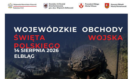 Zdjęcie do Wojew&oacute;dzkie Obchody Święta Wojska Polskiego w Elblągu
