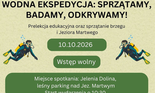 Zdjęcie do Akcja sprzątania Jeleniej Doliny i Jeziora Martwego