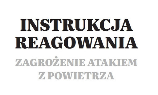 Zdjęcie do Instrukcja reagowania dla obywateli