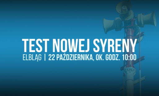 Zdjęcie do Sprawdzenie syreny alarmowej