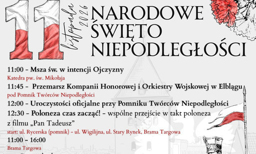 Zdjęcie do Elbląg wsp&oacute;lnie uczci Narodowe Święto Niepodległości. Przed nami dzień pełen wydarzeń!