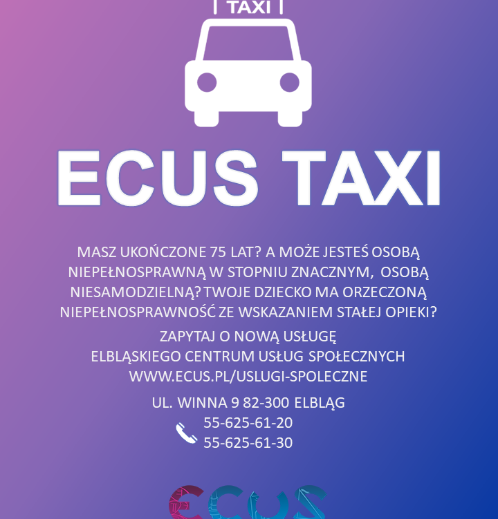 Skorzystaj z ECUS Taxi 