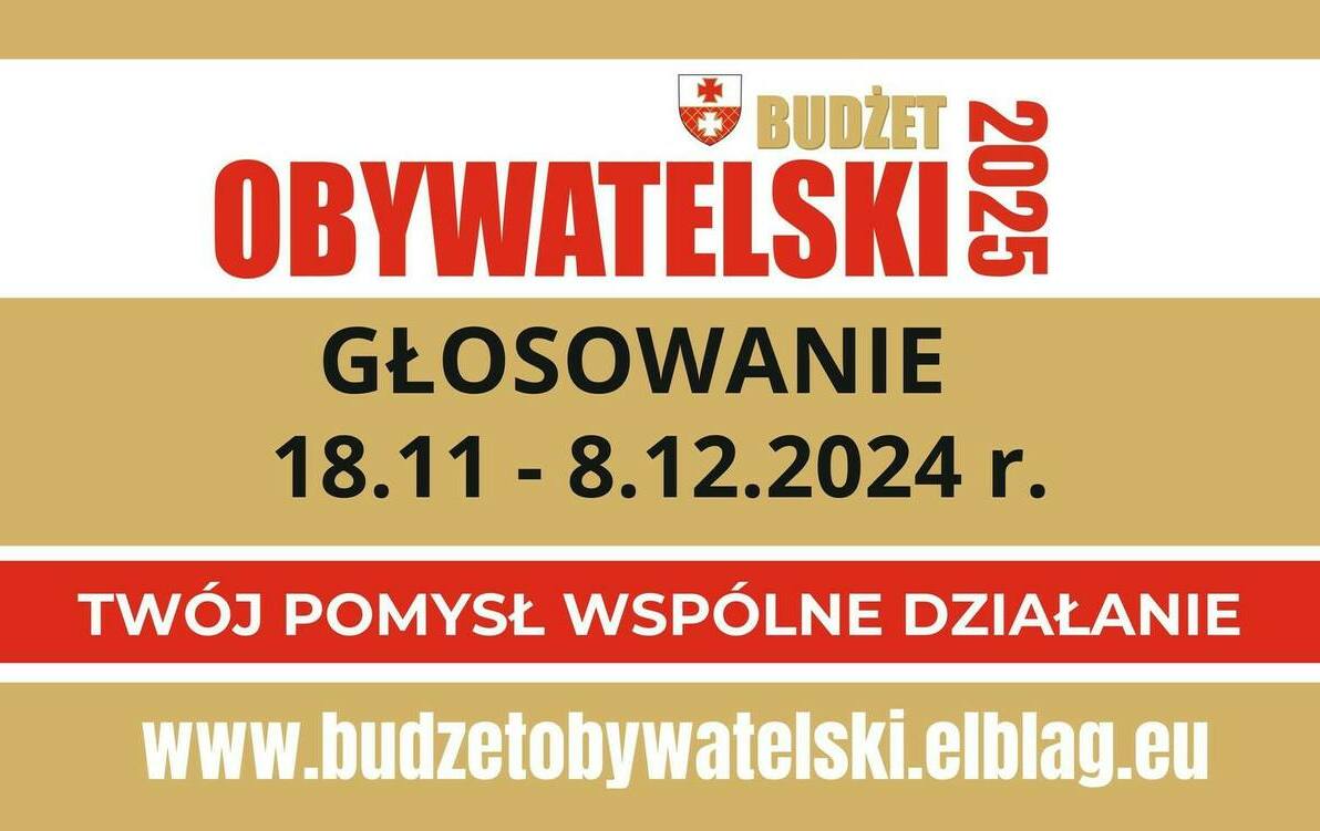 Głosowanie w BO na finiszu – zagłosuj podczas Elbląskiego Jarmarku Bożonarodzeniowego