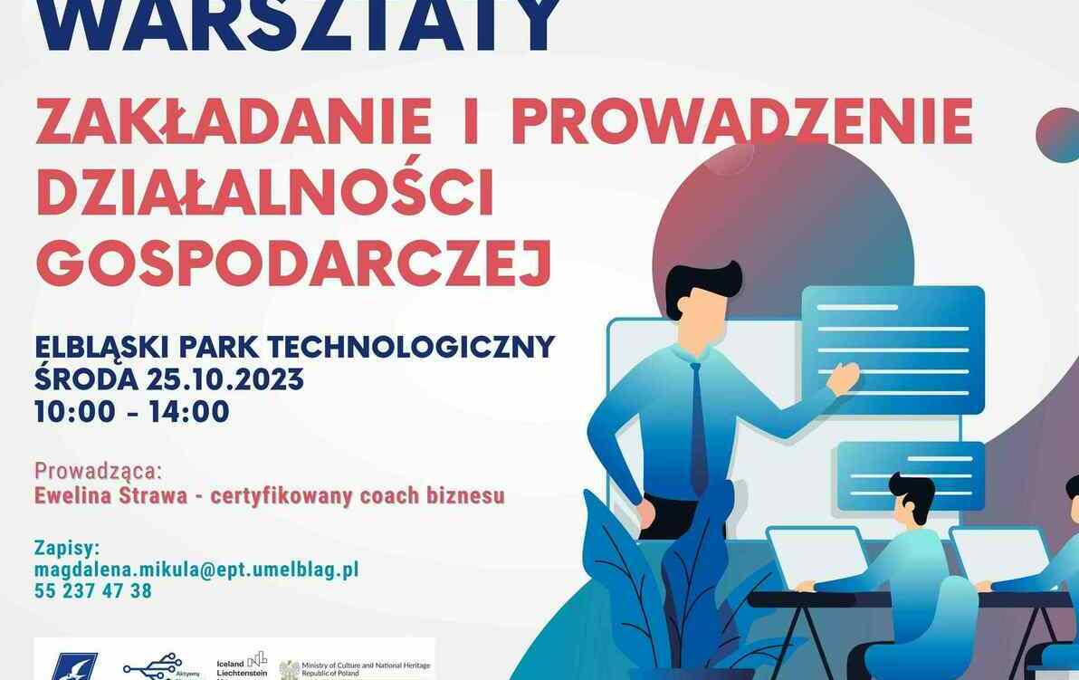 Warsztaty zakładanie i prowadzenie działalności gospodarczej 