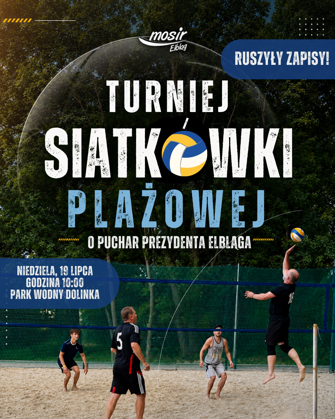 Turniej siatk&oacute;wki plażowej