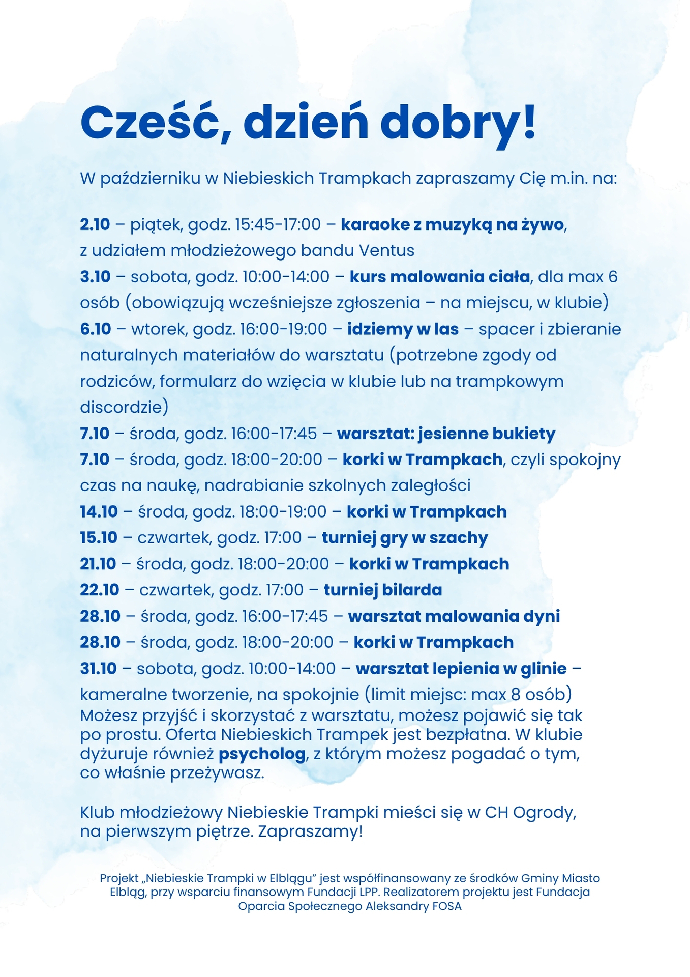 Październik w&nbsp;Niebieskich Trampkach