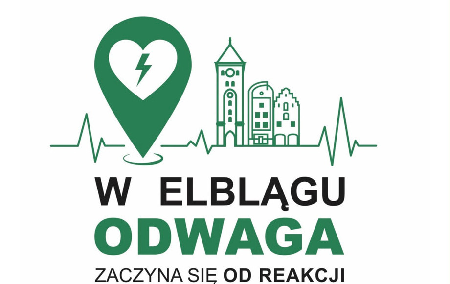 Bezpłatne szkolenia z obsługi AED dla mieszkańców Elbląga
